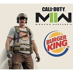 Call of Duty: Modern Warfare II 60 Minute 2XP Boost + Burger King Operator Skin (Digital Delivery) $4