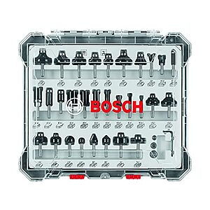Woot! Woodworking Sale: Evolution 7-1/4" Circular Saw $49, Bosch 30 pc Router Bit Set $129 & More + Free Shipping w/ Prime