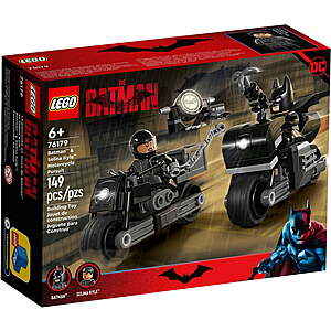 LEGO DC Batman: Batman & Selina Kyle Motorcycle Pursuit 76179 Building Kit (149 Pieces) - $8.99 + Free S&H w/ Walmart+ or $35+