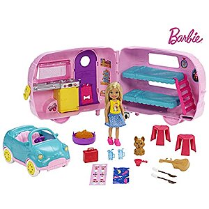 Barbie Club Chelsea Camper Playset $13.50