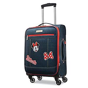 21" American Tourister Disney Softside Luggage w/ Spinner Wheels (Minnie Mouse Denim) $65 + Free Shipping