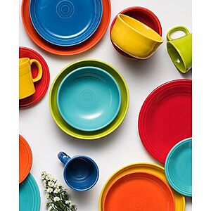 Fiesta Dishware: 9-Ounce Fruit/Salsa Bowl (various) $6.29, 9" Luncheon Plate (various) $9.79 & More + Free Store Pick Up at Macy's or Free S/H on $25+