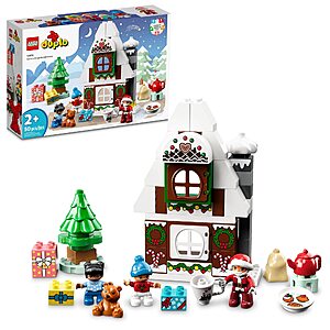 LEGO Duplo Santa's Gingerbread House Building Toy (10976) $22.40 + Free Shipping w/ Prime or on $35+
