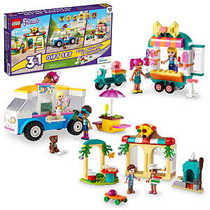322-Piece Lego Friends 3-in-1 Play Day Ice Cream Truck, Mobile Fashion Boutique & Pizzeria Building Sets $20 + Free S&H w/ Walmart+ or $35+