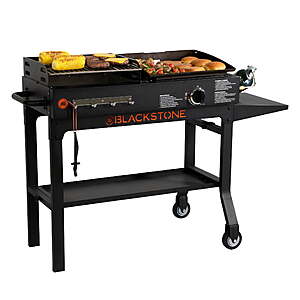 Blackstone Duo 17" Propane Griddle & Charcoal Grill Combo $179 + Free Shipping