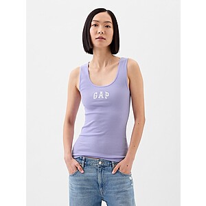 Gap Factory: Women's: Gap Logo Flip Flops $3.23, Ribbed Tank Top (1 color) $4.86 & More + Free Shipping