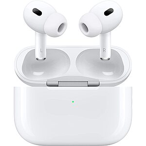 Staples In-Store Offer: Apple AirPods Pro 2nd Gen Earbuds w/ MagSafe Case $199 (via Staples Connect)