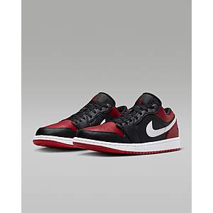 Nike Men's Air Jordan 1 Low Shoes (2 Colors, Select Sizes) $66.73 + Free Shipping