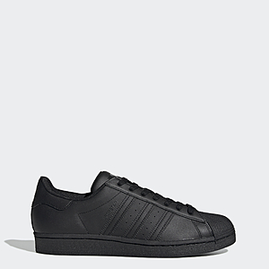 adidas Men's Superstar Shoes (Core Black) $29.75 + Free Shipping