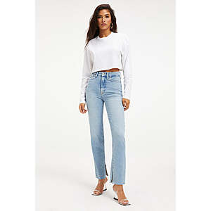 Good American Women's: Good Boy Jeans $34.50, Good Vintage Jeans $41.70 & More + Free Shipping on $125+