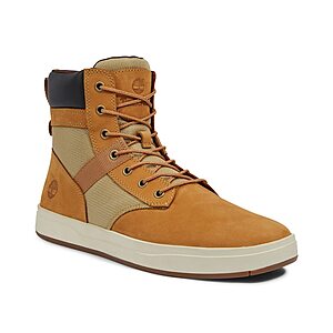 Timberland Men's Davis Square Boots (Tan) $56 + Free Shipping