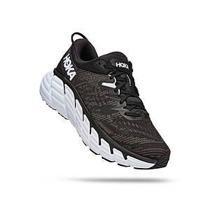 HOKA Men's Gaviota 4 Running Shoes (Black/White, Size 8.5 Only) $87.30 + Free Shipping