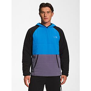 The North Face Men's Mountain Hooded Pullover (Super Sonic Blue, limited sizes) $44.85 + Free Store Pickup