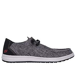 Skechers Men's Relaxed Fit Melson Nela Shoes (Black) $30 + Free Shipping
