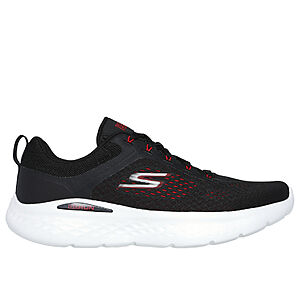 Skechers Men's Go Run Lite Shoes (Black/Red) $35.99 + Free Shipping