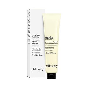 1-Oz philosophy Purity Made Simple Pore Extractor Clay Mask $10.50 + Free Shipping w/ Prime or on $35+