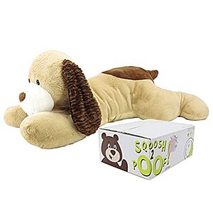 44" Animal Adventure Sqoosh2Poof Stuffed Animal Plush Toy Dog w/ with Bonus Interactive Surprise $22.84 + Free Shipping w/ Prime or Orders $25+