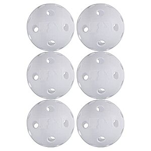 6-Pk 9" Franklin Sports Plastic Indestruct-A-Ball Training Balls for Baseball & Softball (White) $5.59 + Free Shipping w/ Prime or Orders $25+