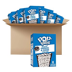96-Ct Pop-Tarts Breakfast Toaster Pastries Foods Snacks (Frosted Cookies and Crème) 2 for $30.13 w/ S&S + Free Shipping