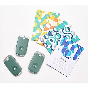 New QVC Customers: 3-Pack Tile Pro Item Tracker (Refreshing Green) w/ Gift Sleeves $28 + $3.50 Shipping