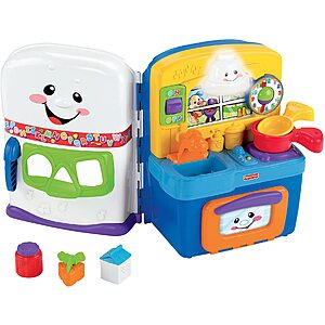 Fisher-Price Laugh & Learn Toddler Kitchen Playset w/ Music & Lights $18.75 + Free Shipping w/ Prime or on $35+