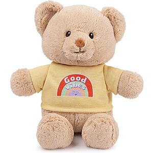 12" Gund Sustainable Message Teddy Bear Stuffed Animal Plush Toy (Various Styles/Colors) from $11.26 + Free Shipping w/ Prime or on $35+