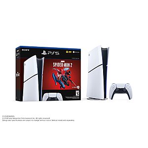 1TB Sony PlayStation 5 Slim Digital Console w/ Marvel's Spider-Man 2 Bundle $400 + Free Shipping