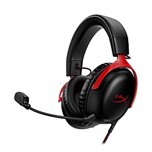 HyperX Cloud III Wired Gaming Headset $20 + Free Shipping on $35+