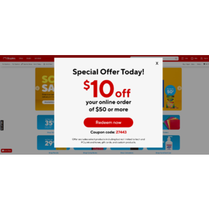 Staples.com: $10 off your online order of $50 or more with coupon code 27443