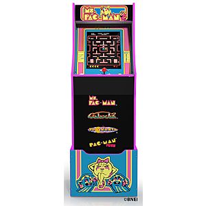 Arcade1Up Ms Pacman Arcade Machine w/ Riser and Light Up Marquee $340 + Free Shipping at Walmart