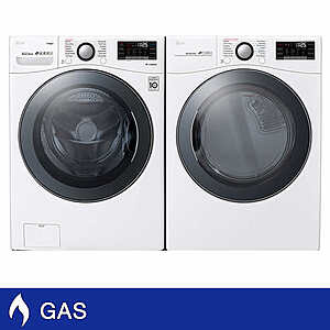 Costco Members: LG 4.5 cu. ft. Front Load Washer + 7.4 cu. ft. Gas Dryer $1000 + Free Delivery (Select Locations)
