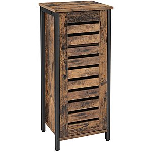 Vasagle Storage Cabinets: 4-Tier w/ Door $37.60, 2-Shelf Side Cabinet $35.20 & More + Free S&H