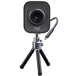 Logitech StreamCam Plus Graphite Webcam Camera $70 + Free S/H on $79+