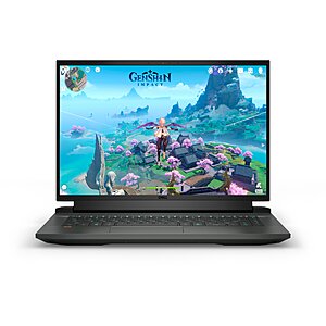 Dell G16 Gaming Laptop: i7-12700H, 16" 165Hz 1600p, RTX 3060, 16GB DDR5, 512GB SSD $838 + Free Shipping
