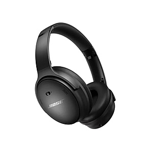 Bose QuietComfort 45 Noise Cancelling Bluetooth Headphones (Refurbished, Black) $143 & More + Free S/H
