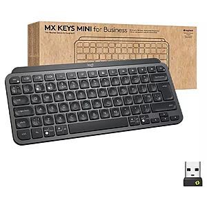 Logitech MX Keys Mini for Business Multi-Device Wireless Keyboard (Graphite) $50 + Free Shipping