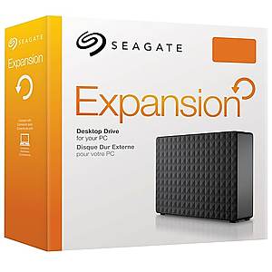 8TB Seagate Expansion External Desktop Drive Hard Drive $90 + Free Shipping