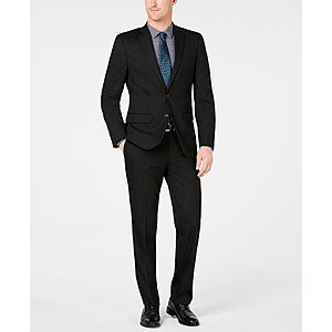 Men's Suits: Van Heusen Slim-Fit Flex Stretch Wrinkle-Resistant Suit $90 & More + Free Shipping