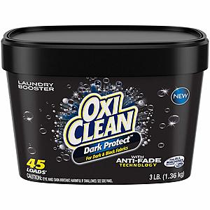 3-lb OxiClean Dark Protect for Dark & Black Fabrics 3 for $12 w/ S&S + Free S&H