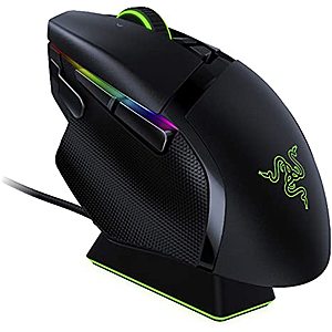 Basilisk Ultimate Wireless Optical Gaming Mouse w/ Charging Dock $100 & More + Free S&H