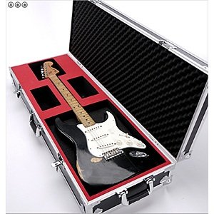 XGP Professional Les Paul/SG/Slick/Flat Top Sized Electric Guitar Wheeled Flight Case HEAVY DUTY, Black $55 + Shipping
