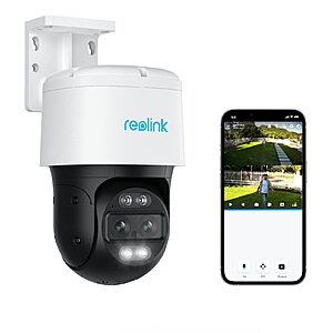 Reolink PTZ 4K PoE Outdoor Security Camera System w/ Dual Tracking Lens $127 + Free Shipping