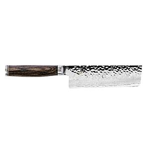 Shun Cutlery Premier 5.5" Nakiri, Ideal Chopping Vegetables and All-Purpose Chef, Professional Nakiri, 5.5 Inch, Handcrafted Japanese Kitchen Knife $115.96