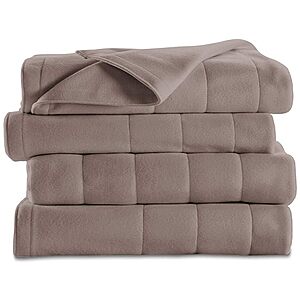 Sunbeam Royal Ultra Fleece Heated Electric Blanket (Queen) $20 Free Shipping w/ Prime
