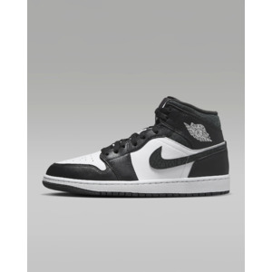 Nike Air Jordan 1 Mid SE Shoes (Off-Noir/Panda Elephant) $70.38 + Free Shipping