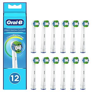 12-Ct Oral-B Precision Clean CleanMaximiser Replacement Toothbrush Heads $30.80 + Free Shipping