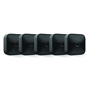 Blink Battery-operated Wireless Smart Outdoor Security Camera 5-Pack (3rd Gen) Lowes.com - $158.00