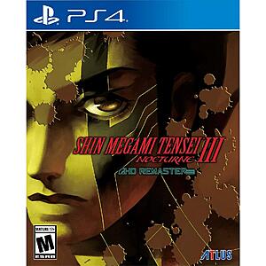 Shin Megami Tensei III: Nocturne HD Remaster (Pre-owned, PS4) $6.99 + Free Store Pickup