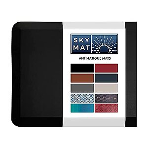 Sky Solutions Anti Fatigue Mat - 3/4" - Non Slip, Waterproof & Stain Resistant $19.99