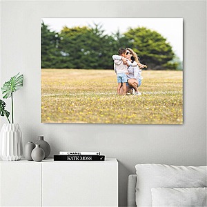 Canvas Champ: 16"x20" or 20"x16" Custom Canvas Photo Prints from 2 for $15.05 & More + Free Shipping